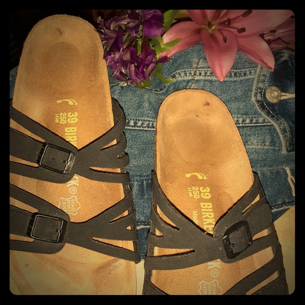 Birkenstock size 39/8.5 Women Grenada Black Sandal